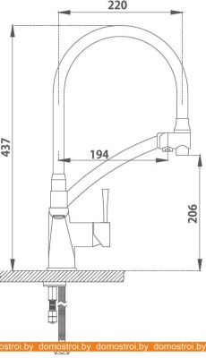 Смеситель Gappo G4398-11 фотография