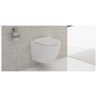 Подвесной унитаз Vitra Sento Rim-ex 49.5 см 7747B003-6115 с сиденьем микролифт фотография