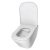 Подвесной унитаз Roca The Gap Clean Rim [A34647L000 + 801472004] с пневмокрышкой фотография
