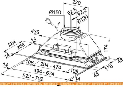 Вытяжка Franke Box FBI 732L GR 305.0545.453 фотография