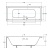 Акриловая ванна Besco Quadro 180x80 фотография Акриловая ванна Besco Quadro 180x80 фотография