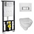 Комплект унитаз + инсталляция Vitra Arkitekt 9005B003-7212 картинка