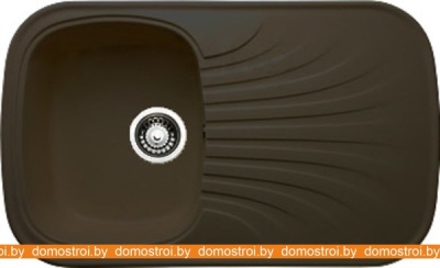 Кухонная мойка Granicom G005 (шоколад) фотография