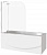 Шторка на ванну GoodDoor SCREEN 2H-100-C-CH 100x140 картинка