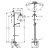 Душевая стойка Hansgrohe Croma Select S 180 2jet [27351400] фотография