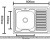 Кухонная мойка Stellar 8060L-D 20 см фотография Кухонная мойка Stellar 8060L-D 20 см фотография