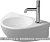 Умывальник Duravit Starck 2 38x26 (0761380000) картинка