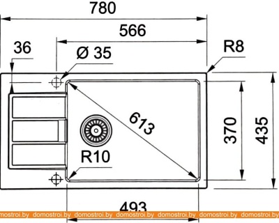 Кухонная мойка Franke Sirius 2.0 S2D 611-78 XL (435) Tectonite 143.0628.356 (сахара) фотография