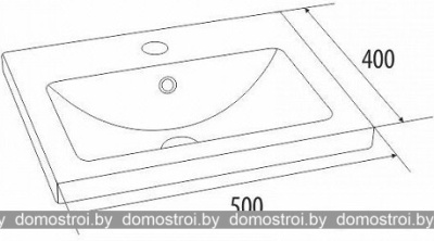 Тумба под умывальник IDDIS Mirro 50 MIR50W0i95K фотография
