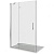 Душевая дверь GoodDooor SATURN WTW-110-C-CH-L 110x185 прозрачные стекла картинка