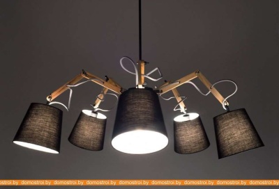 Подвесная люстра Arte Lamp Pinocchio A5700LM-5BK фотография