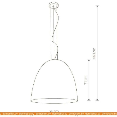 Подвесная люстра Nowodvorski Egg XL 9026 (Black) фотография