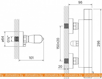 Смеситель IDDIS Uniterm UNISB00I75 фотография