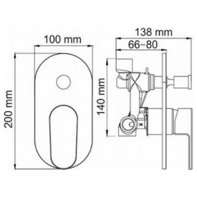 Смеситель WasserKraft Donau 5361 фотография