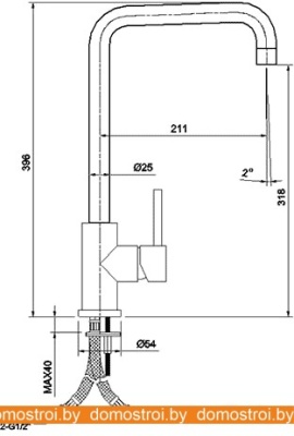 Смеситель IDDIS Kitchen K05STL0i05 фотография