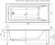 Акриловая ванна Aquanet Bright 170x75 фотография