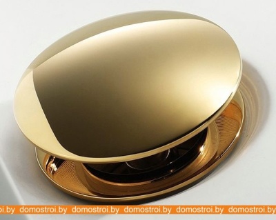 Сифон с переливом Pea Gold с клапаном Klik-Klak (без отверстия для перелива) фотография