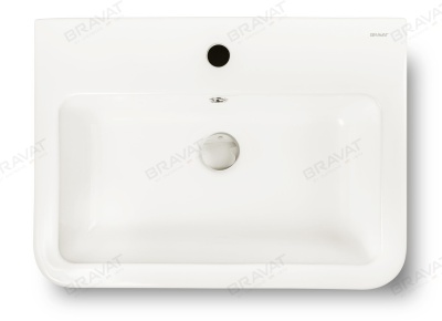 Умывальник накладной Bravat C22149W-1-ENG фотография