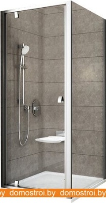 Душевой уголок Ravak Pivot PDOP2+PPS 100x100 (сатин/прозрачное) фотография