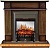 Комплект камина Smolcom Brighton STD-ASP с RealFlame Fobos-S Lux BL LT (дуб антик) картинка