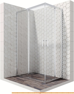 Душевой уголок Ambassador Kingston 14011101 120х80 фотография