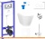 Унитаз Lavinia Boho Relfix Elegant Rimless 9 в 1 75110442 (белый пластик) фотография