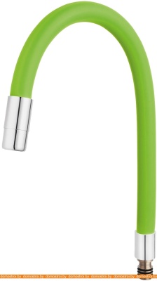 Излив Ferro Elastico W100G-B (зеленый) фотография