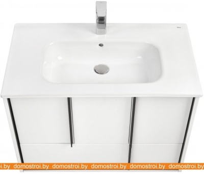 Тумба Акватон Ривьера 80 под умывальник Victoria 80 (белый) фотография