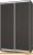 Шкаф-купе Modern Роланд 1400 (450) (венге) фотография Шкаф-купе Modern Роланд 1400 (450) (венге) фотография