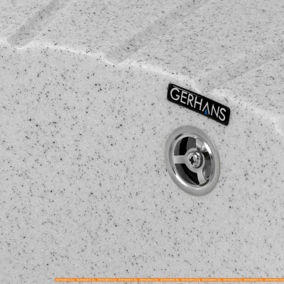 Кухонная мойка Gerhans A02 (серый) фотография