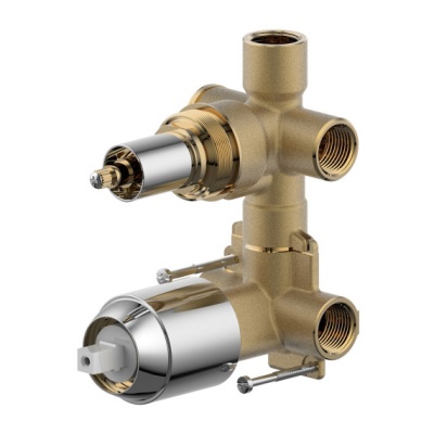 Смеситель скрытого монтажа Bravat D982CP-A-RUS фотография