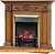 Комплект камина Smolcom Verona STD-ASP с RealFlame Fobos-S Lux BR (дуб антик) картинка