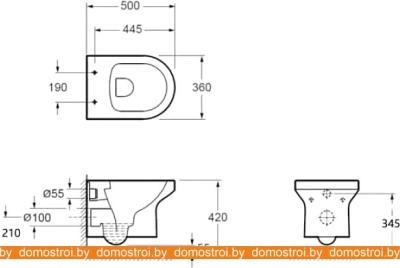 Унитаз Jacob Delafon Elite EDX114RU-00 фотография