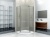Душевой уголок GoodDoor ORION PNT-100-C-CH 100x100 стекла прозрачные (без поддона) фотография