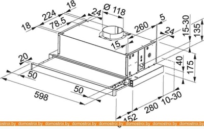 Вытяжка Franke Telescopic Inox FTC 601 GR XS 110.0439.278 фотография