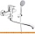 Смеситель Rubineta STATIC-12/G (N) A2GA08N картинка