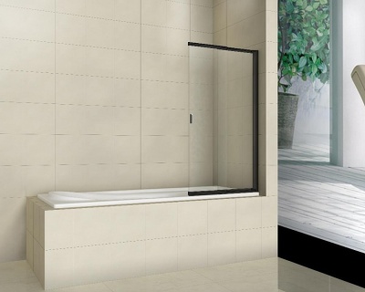 Шторка на ванну GoodDoor SCREEN SL-100-C-В 100x140 фотография