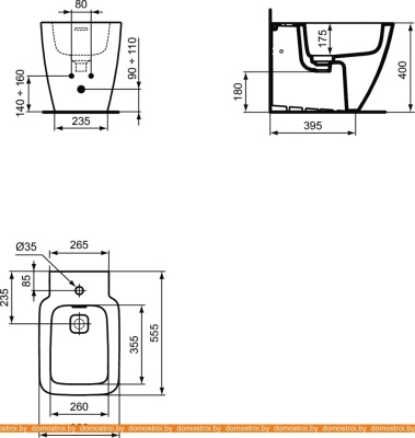 Биде Ideal Standard Strada II T296901 фотография