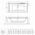 Акриловая ванна Excellent Pryzmat Slim 180x80 фотография