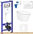 Унитаз Lavinia Boho Smart V-Clean 7 в 1 87561154 картинка