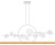 Подвесная люстра Arte Lamp Saturn A7790SP-75WH фотография Подвесная люстра Arte Lamp Saturn A7790SP-75WH фотография