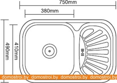 Кухонная мойка Ledeme L67549-6L фотография