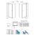 Душевая дверь Essenza New KDJ L/R [385040-01-01] 100x200 фотография
