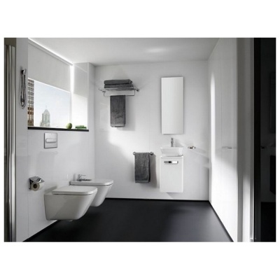 Подвесной унитаз Roca The Gap Clean Rim A34647L000 без сиденья, без бачка фотография