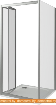 Душевой уголок Good Door Infinity SD + SP 80x80 (прозрачное/хром) фотография