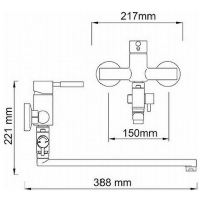 Смеситель WasserKraft Main 4102L фотография