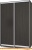 Шкаф-купе Modern Роланд 1500 (600) (венге/венге) фотография