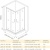 Душевой уголок GoodDoor JAZZE CR-90-B-BR 90x90 стекла коричневые (без поддона) фотография