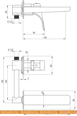 Смеситель Deante Hiacynt BQH N54L фотография