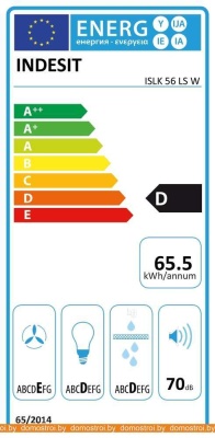 Вытяжка Indesit ISLK 56 LS W фотография